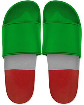 Grün/Weiß/Rot-Front