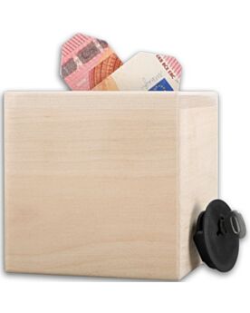 Spardose aus Holz selbst gestalten