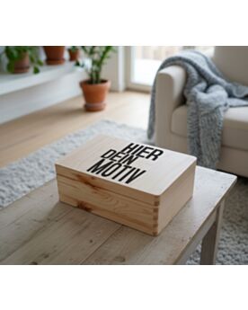 Holzbox personalisieren - Erinnerungskiste