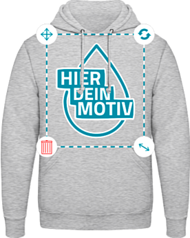 Basic Herren Hoodie JH001