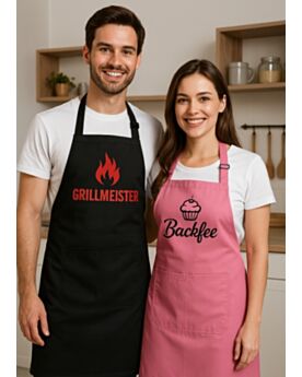 Kochschürze mit Tasche individuell bedrucken PR154