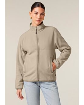 Unisex Fleecejacke bedrucken aus recyleten Materialien Trekker STJU242