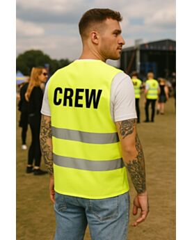 Warnweste reflektierend günstig bedrucken X217