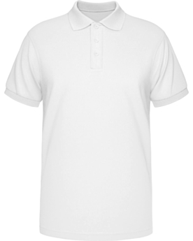B&C Herren Piqué Polo Safran PU409 White