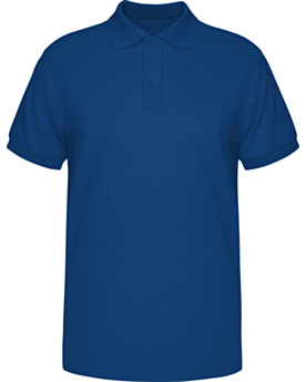 B&C Herren Piqué Polo Safran PU409 Royal