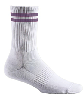 Personalisierte Socken – bedruckt mit Foto, Text oder Logo White/Lilac