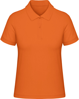 NO. 110 DAMEN POLOSHIRT CLASSIC Orange