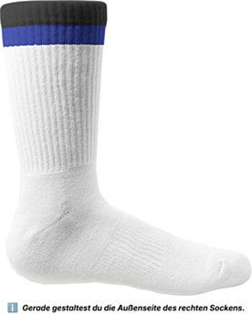 Personalisierte Tennissocke – mit Logo, Foto oder Wunschtext