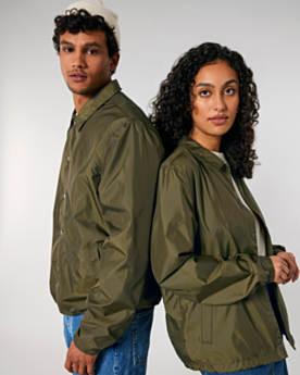 Leichte Unisex Coachjacke bedrucken Coacher STJU833