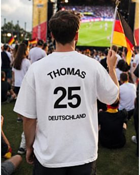 Schweres Oversize T-Shirt Unisex bedrucken #E220