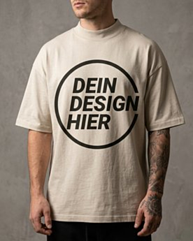 Blaster 2.0 Oversize T-Shirt mit Stehkragen STTU959