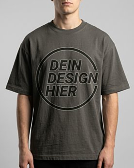 Schweres Boxy Unisex T-Shirt Asher STTU078