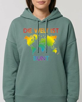 Nachhaltiger Damen Hoodie Stella Nora STSW213
