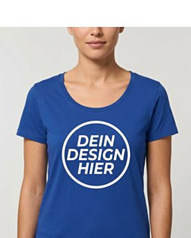 Nachhaltiges Scoop Neck T-Shirt für Damen Stella Serena STTW173