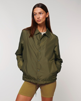 Leichte Unisex Coachjacke bedrucken Coacher STJU833