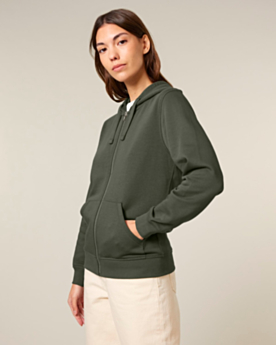 Unisex Zip Hoodie aus Bio-Baumwolle Mixer STSU205