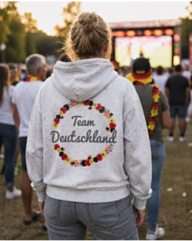 Bio Sweat Zip-Hoodie – Stella Ida individuell bedruckbar STSW214