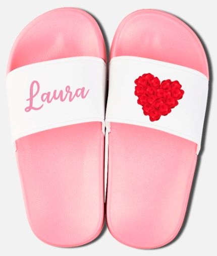 Bedruckbare Badelatschen für Kinder