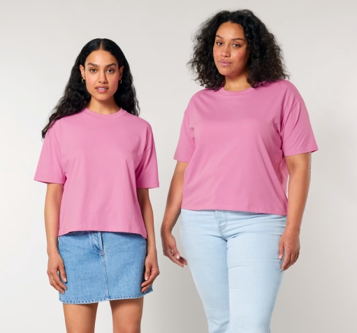 Damen Boxy T-Shirt Bio Baumwolle Stella Nova STTW175