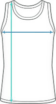 Eng anliegendes Damen Tanktop Stella Ava STTW963