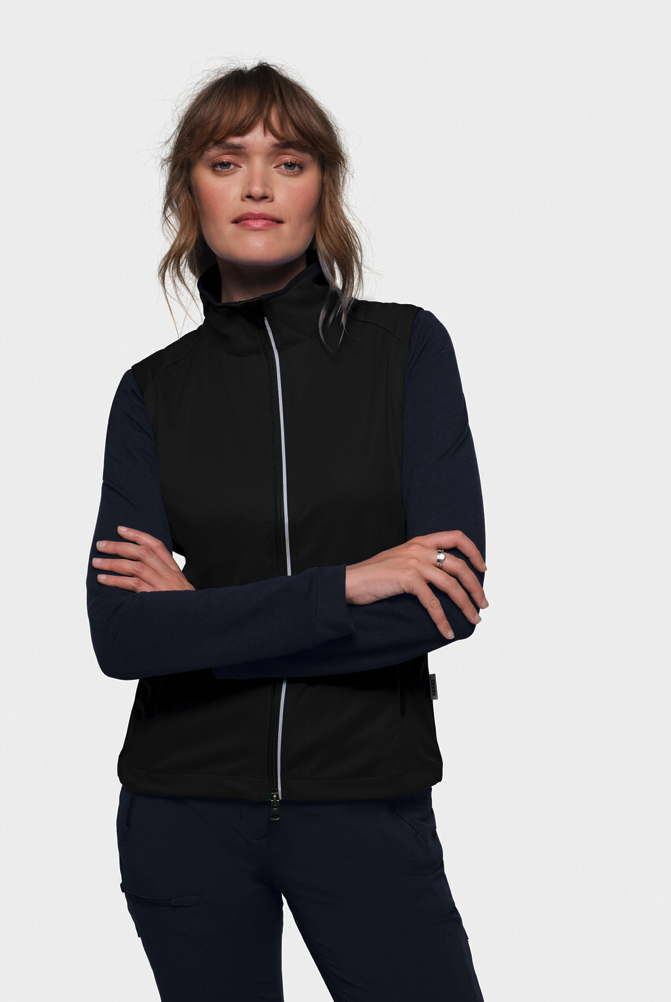 HAKRO Damen Light-Softshellweste