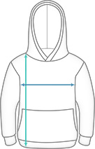 Kinder Hoodie Bio Baumwolle – ideal für Druck