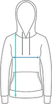 Damen-Hoodie aus recycelter Baumwolle