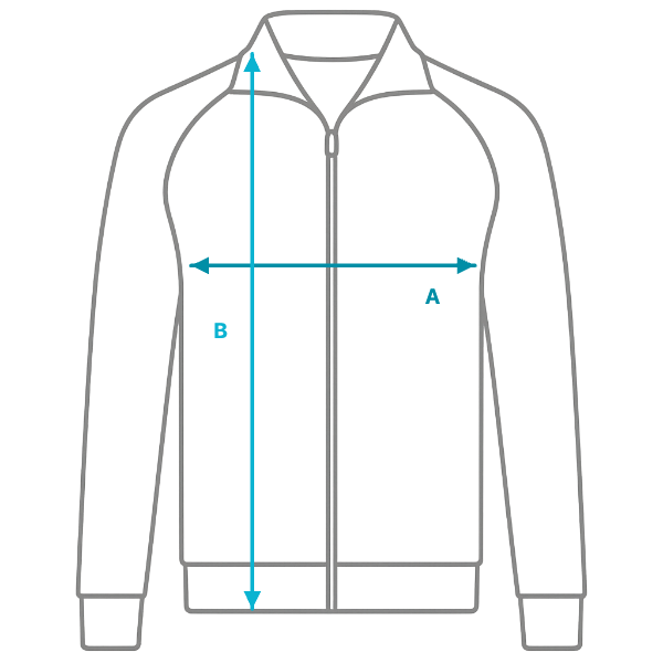 Hakro Premium Sweatjacke bedrucken