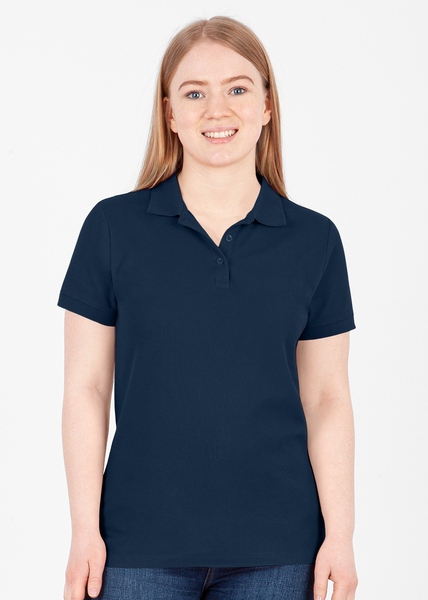JAKO Damen Polo Organic aus Bio Baumwolle bedrucken C6320W
