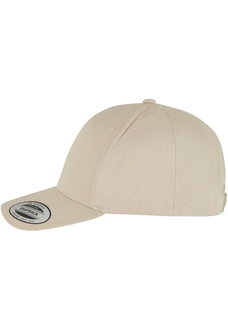 Flexfit 5-Panel Curved Classic Snapback Cap FX7707 beige 4