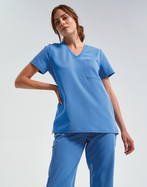 Nachhaltige Damentunika mit Stretch NN300 Blue