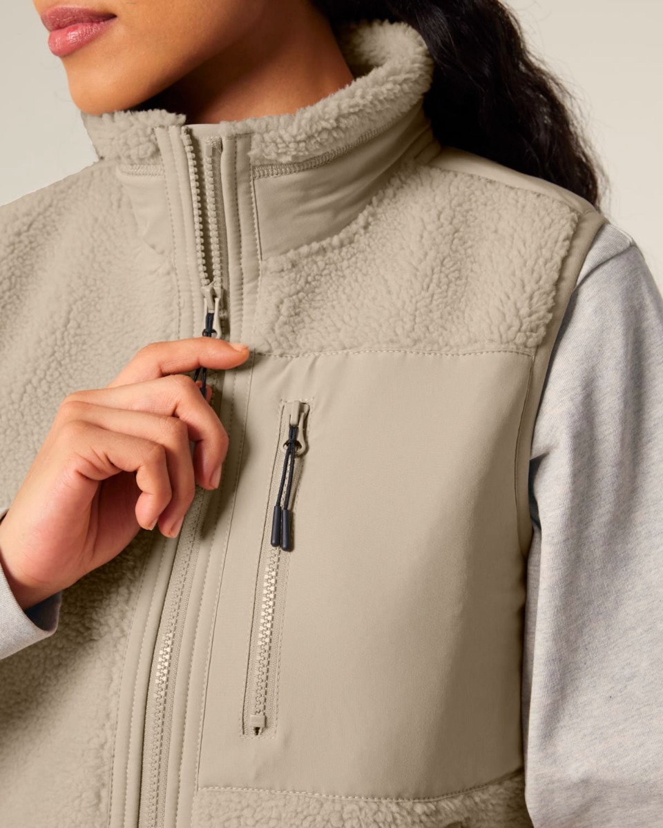 Warme Sherpa Unisex Weste personalisieren Liner STJU249