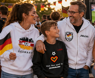 Fan T-Shirts und Merch für die Fußball WM selbst gestalten