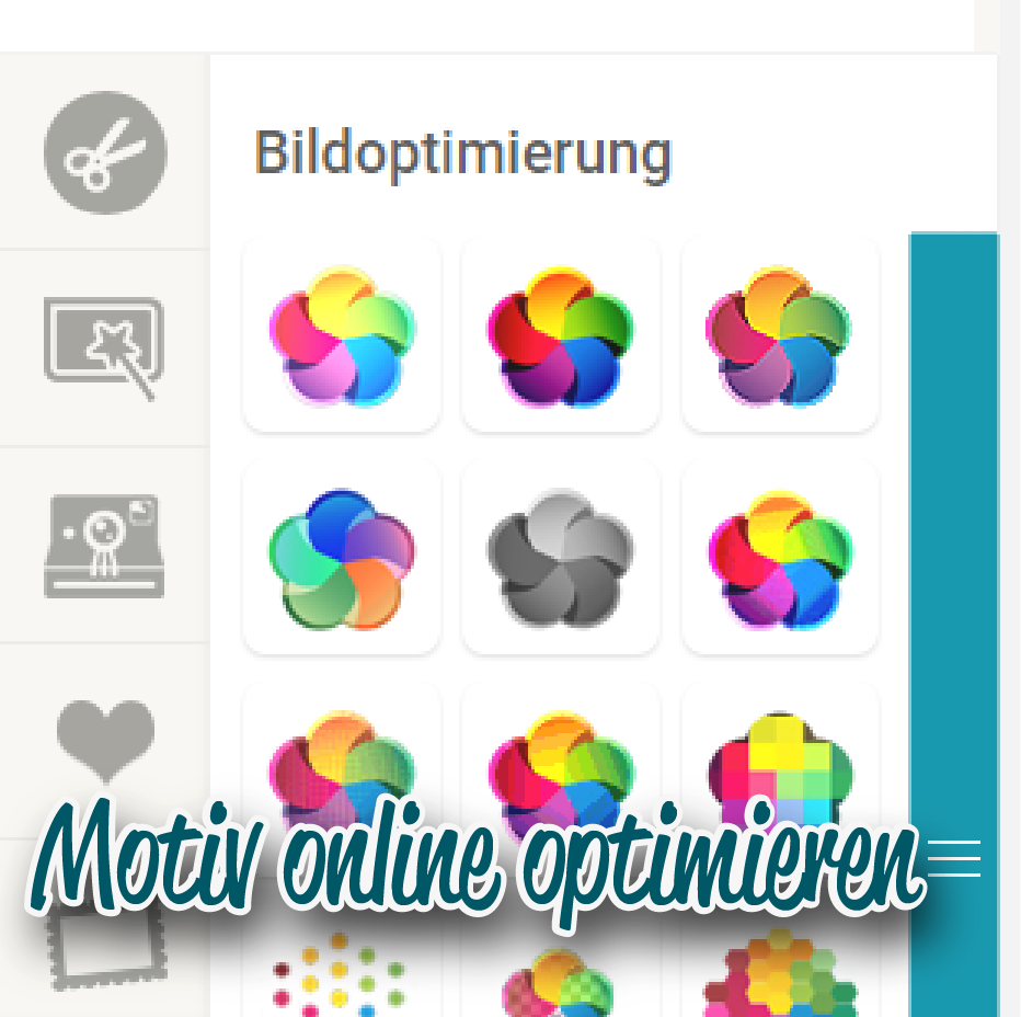 Motiv online optimieren