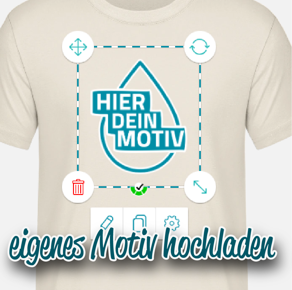 Eigenes Motiv online hochladen